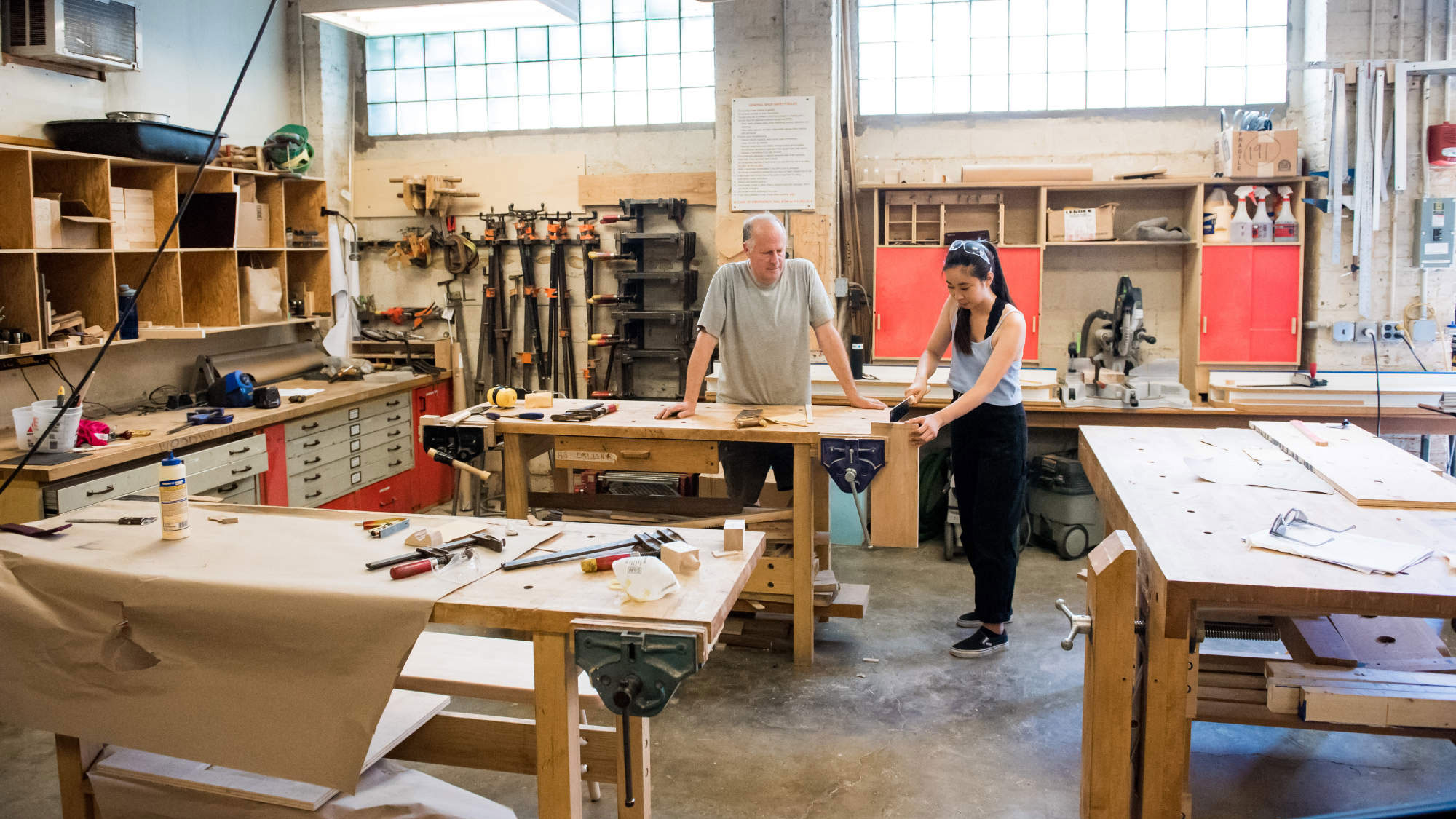 Department of Architecture woodshop